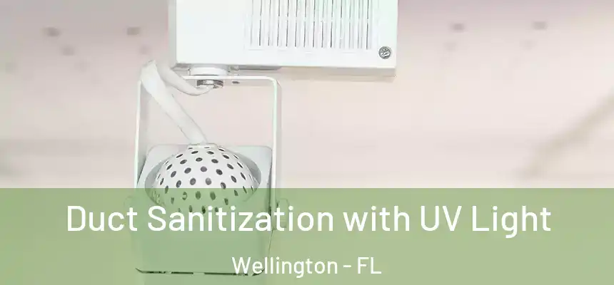 Duct Sanitization with UV Light Wellington - FL